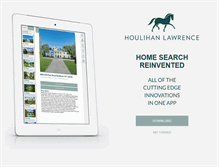 Tablet Screenshot of houlihanlawrence.com